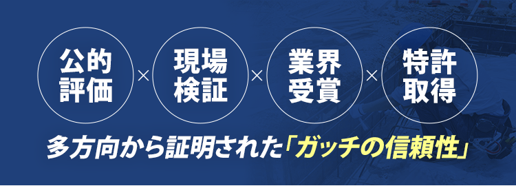 ガッチの信頼性